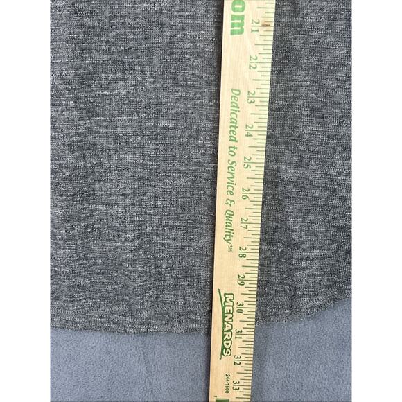 American Eagle Outfitters Thermal Shirt Men XL Gray Black Logo Crew Neck Y2K - Picture 6 of 9